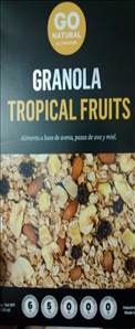 Go Natural Granola Tropical Fruits