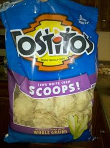 Tostitos Scoops! 100% White Corn Tortilla Chips
