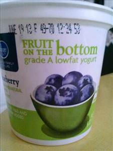 Kroger Fruit on the Bottom Yogurt - Blueberry