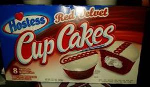 Hostess Red Velvet Cup Cakes