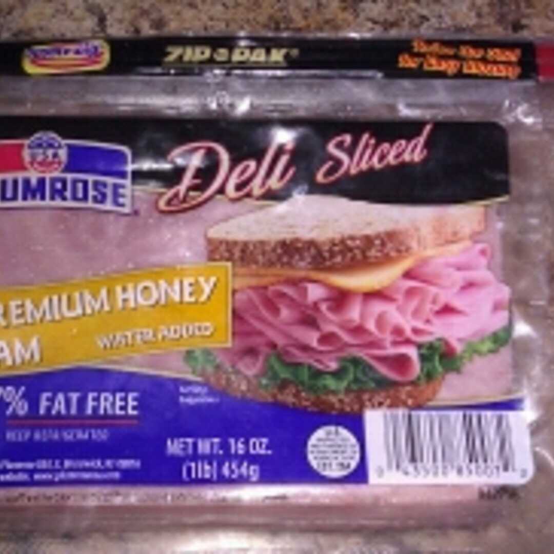Plumrose 97% Fat Free Sliced Honey Ham Water Added