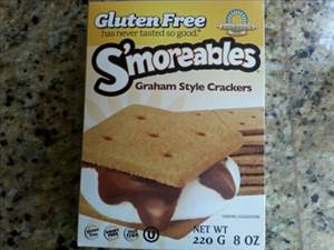 Kinnikinnick Foods S'moreables Graham Style Crackers