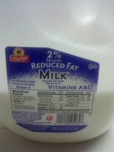 Milk (2% Lowfat with Added Vitamin A)