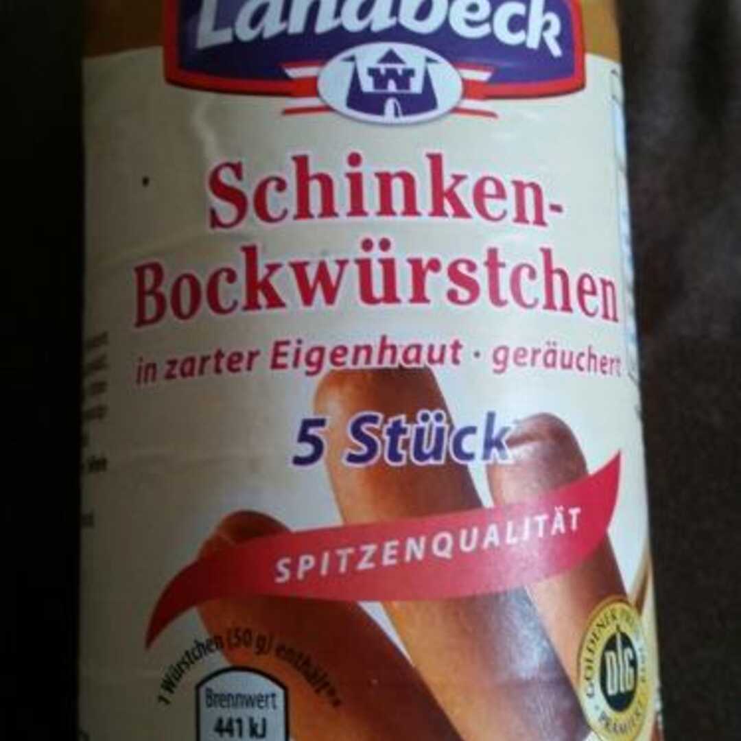 Landbeck Schinken-Bockwürstchen