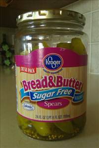 Kroger Sugar Free Bread & Butter Spears