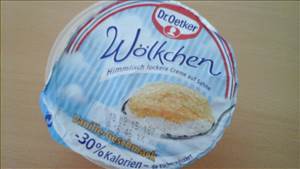 Dr. Oetker Wölkchen Vanille -30% Kalorien
