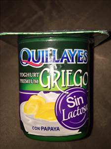 Quillayes Yoghurt Premium Griego sin Lactosa