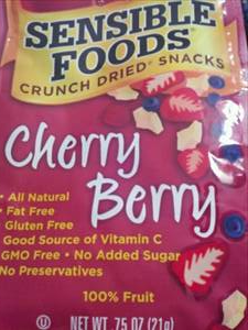 Sensible Foods Crunch Dried Fruit - Cherry Berry