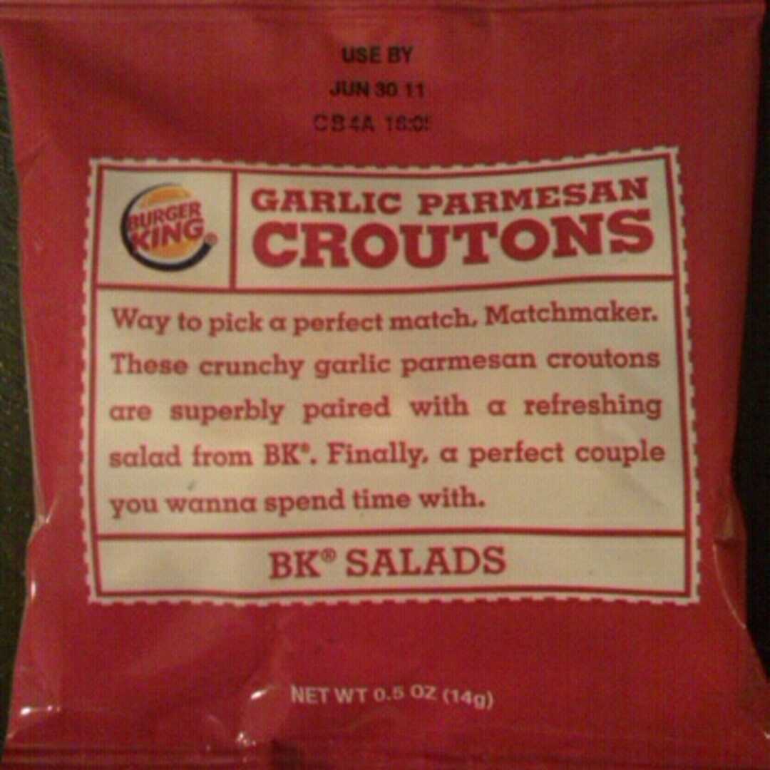 Burger King Garlic Parmesan Croutons