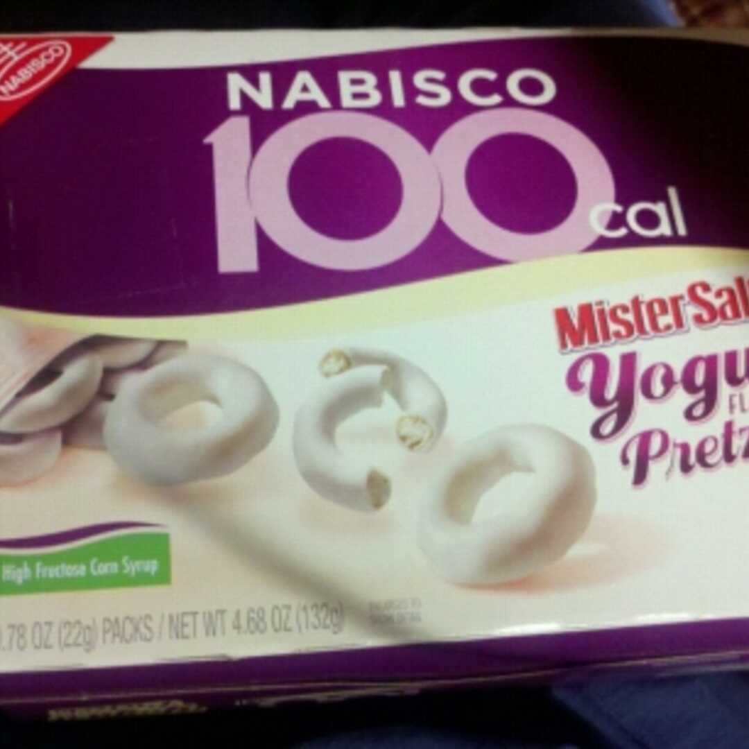 Nabisco Mister Salty Milk Chocolate Covered Pretzels 100 Calorie Pack