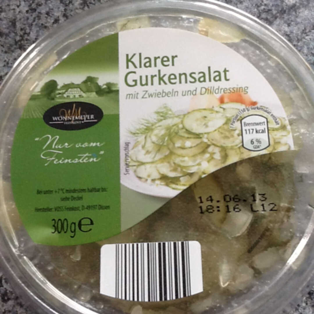 Wonnemeyer Klarer Gurkensalat