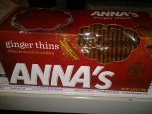Anna's Ginger Cookies