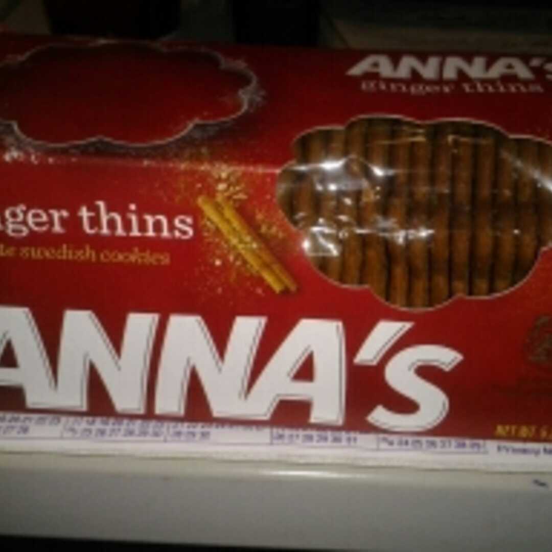 Anna's Ginger Cookies