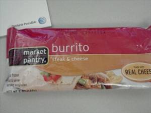 Market Pantry Steak & Cheese Burrito