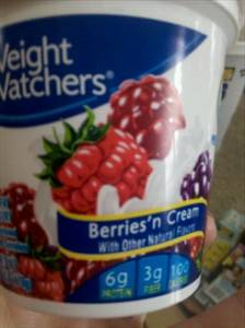 Weight Watchers Berries 'n Cream Nonfat Yogurt