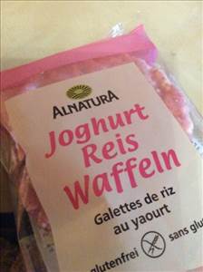 Alnatura Joghurt Reis Waffeln Erdbeer