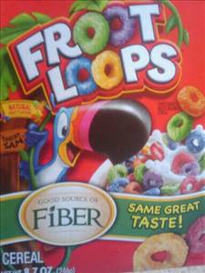 Kellogg's Froot Loops Fruity Golden Bars Sweetened Multi-Grain Cereal