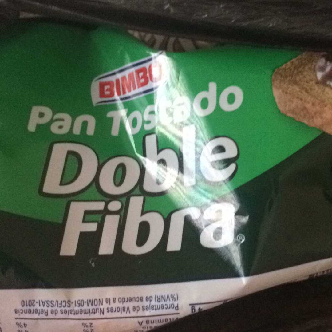 Bimbo Pan Tostado Doble Fibra