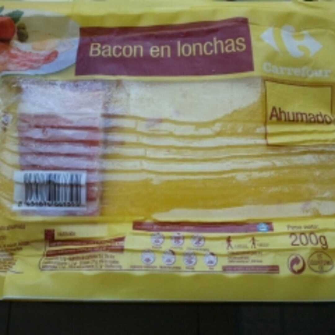Carrefour Bacon en Lonchas Ahumado