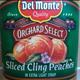 Del Monte Sliced Lite Yellow Cling Peaches in Extra Light Syrup