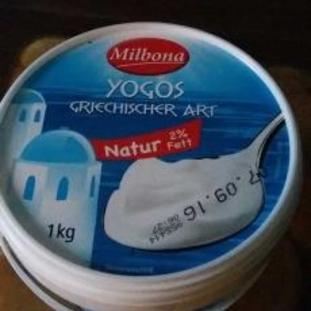 Milbona Griechischer Joghurt 2%