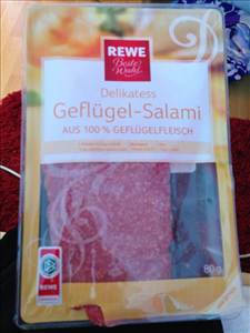 REWE Delikatess Geflügel-Salami