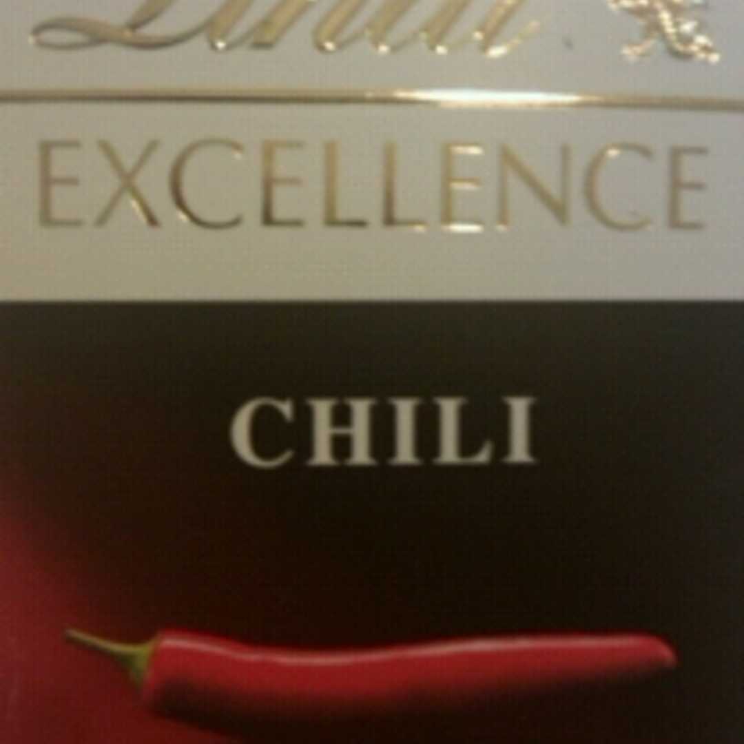 Lindt Excellence Dark Chocolate Chili