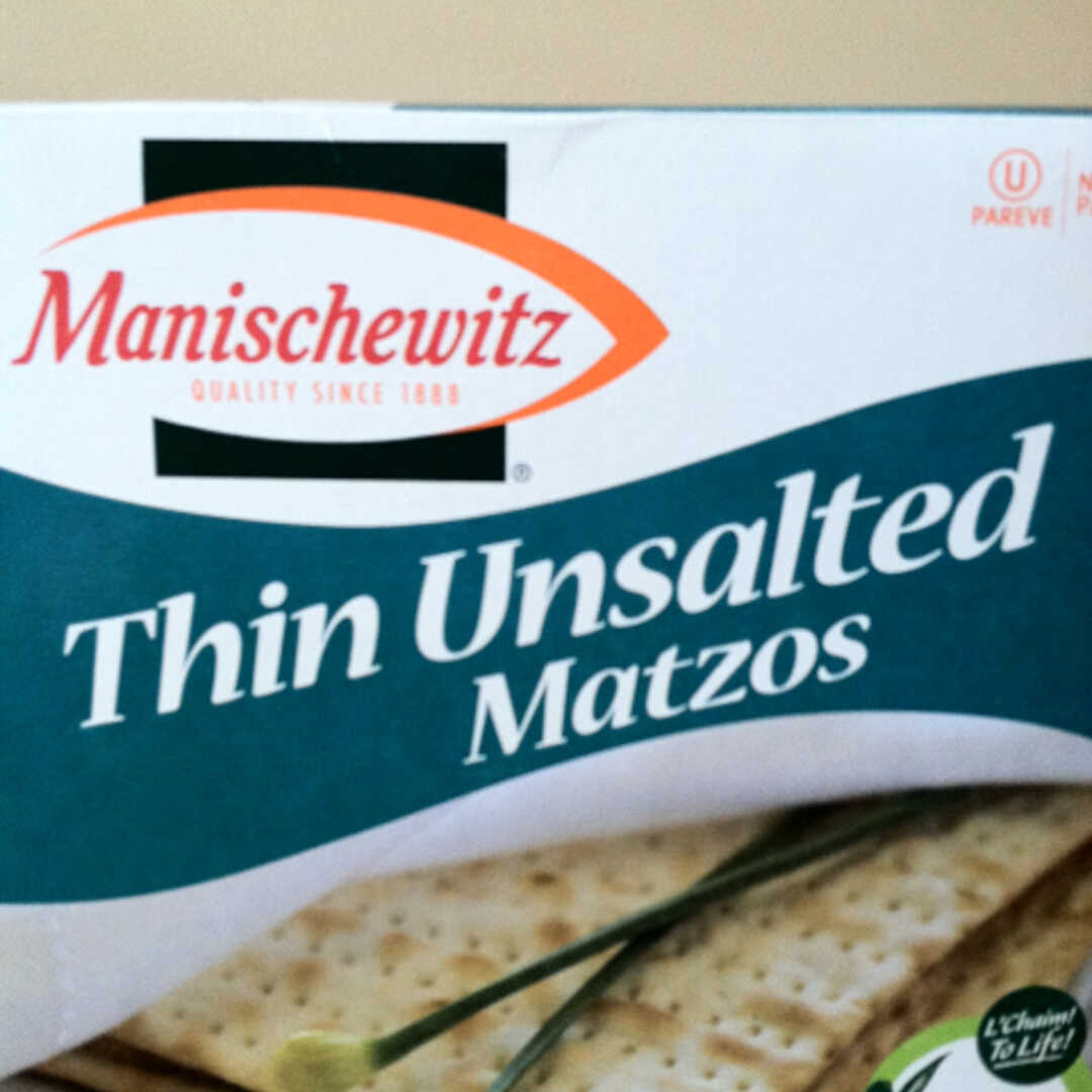 Manischewitz Unsalted Matzos Crackers
