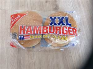 Gut & Günstig XXL Hamburger Buns mit Sesam