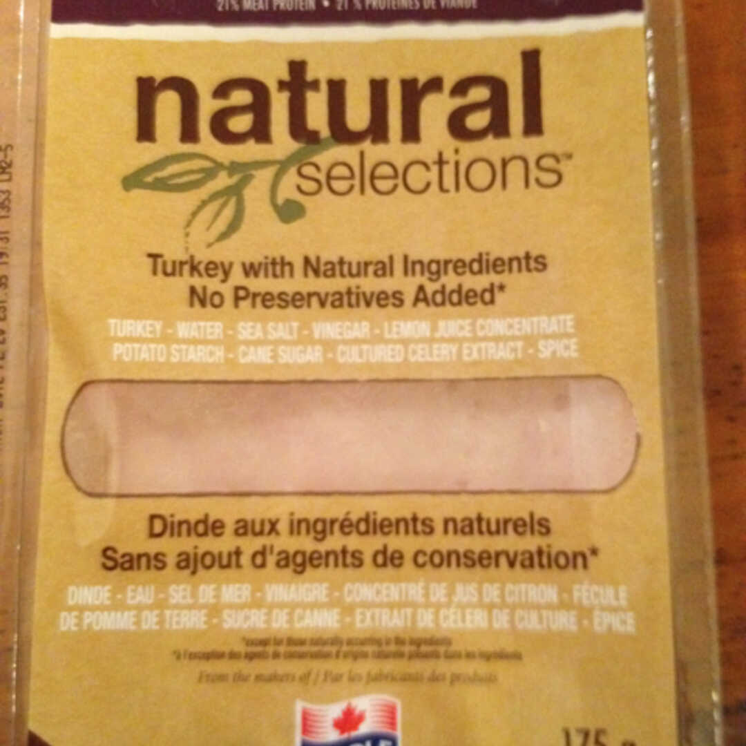 Natural Selections Oven Roasted Turkey Breast 76g