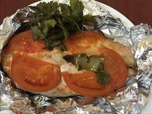 Russian Baked or Broiled Atlantic Salmon