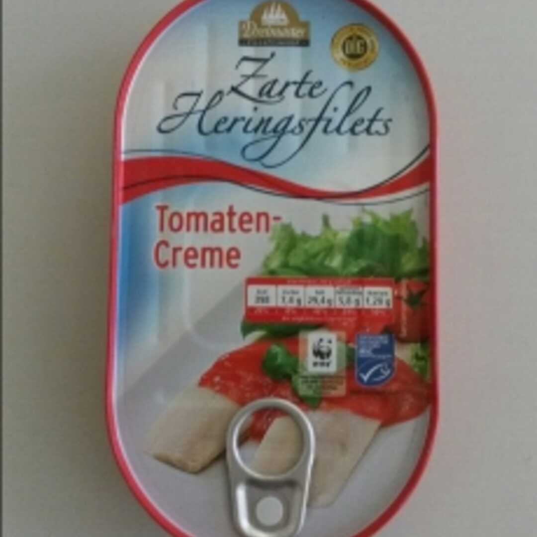Dreimaster  Zarte Heringsfilets in Tomaten-Creme