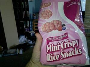 Safeway Mini Crispy Rice Snacks - Yogurt & Berries