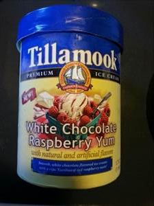 Tillamook White Chocolate Raspberry Yum Ice Cream
