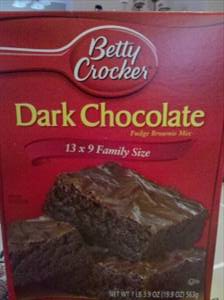Betty Crocker Dark Chocolate Fudge Brownie Mix