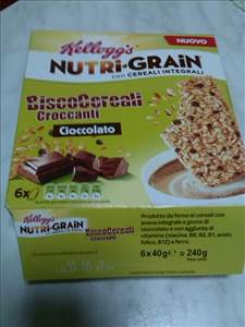 Kellogg's Nutri-Grain Biscocereali Croccanti Cioccolato