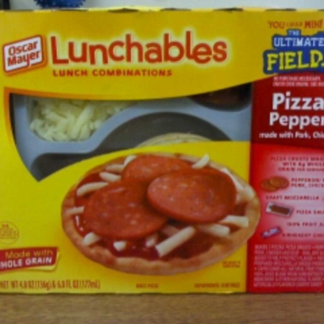 Oscar Mayer Lunchables Pepperoni Flavored Sausage Pizza