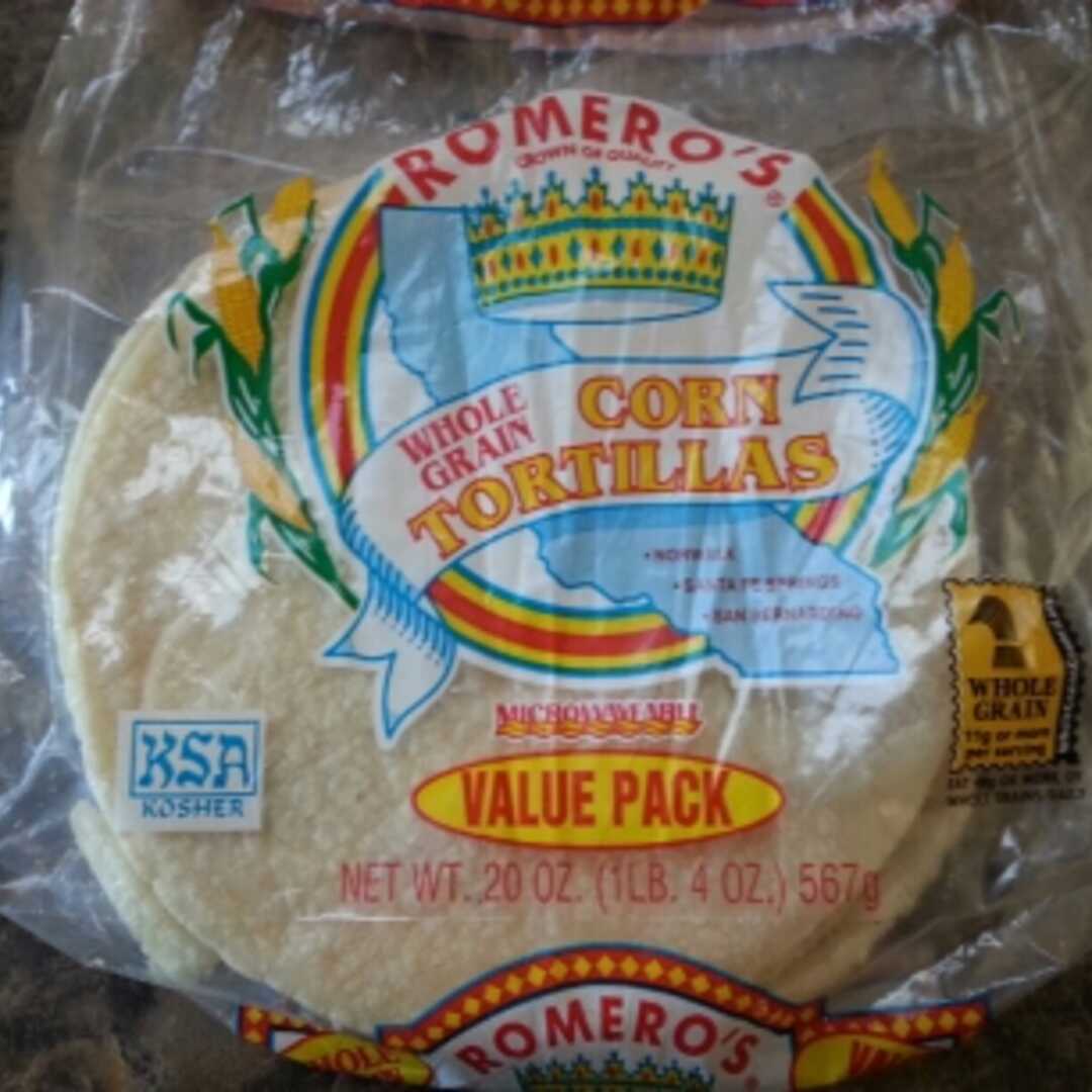 Romero's Whole Grain Corn Tortillas