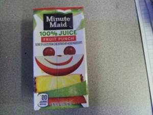 Minute Maid Fruit Punch (Juice Box)