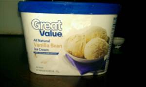 Great Value Vanilla Bean Ice Cream