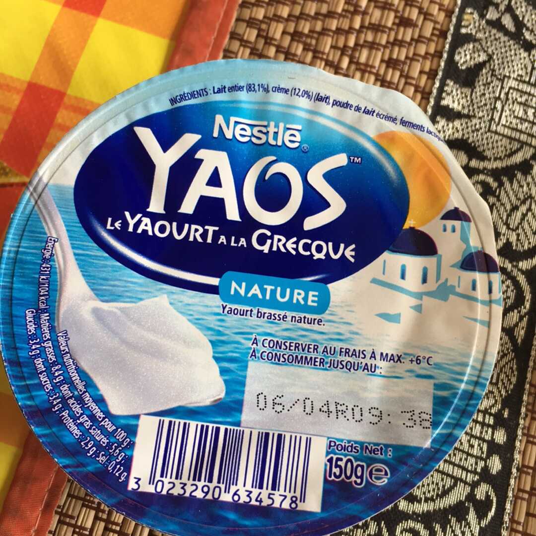 Nestlé Yaos le Yaourt a la Grecque