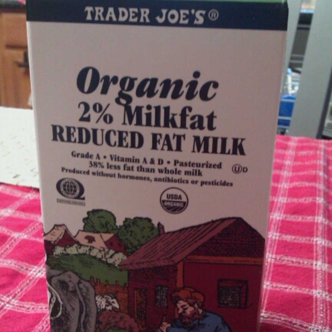 Trader Joe's Organic 2% Reduced Fat Milk
