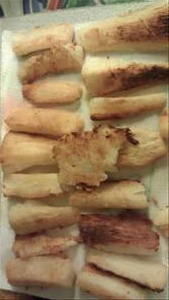 Cooked Cassava (Yuca Blanca, Fat Added in Cooking)