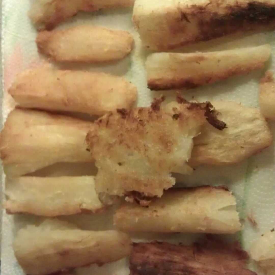 Cooked Cassava (Yuca Blanca, Fat Added in Cooking)