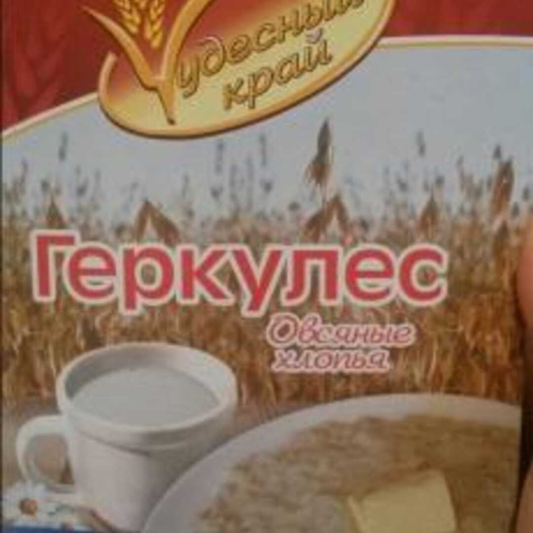 Чудесный Край Овсяные Хлопья Экстра