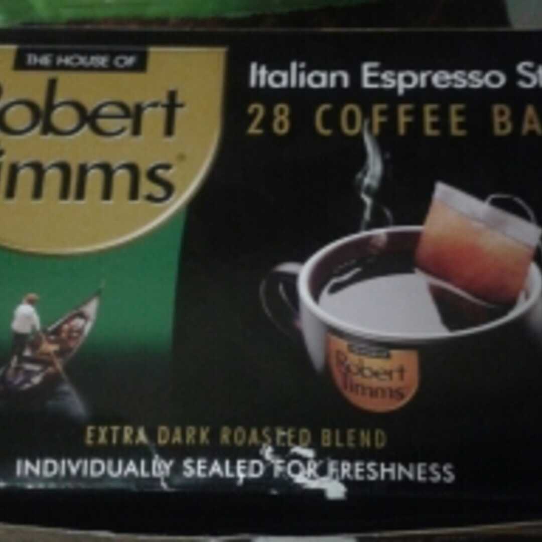 Robert Timms Italian Espresso Coffee Bag