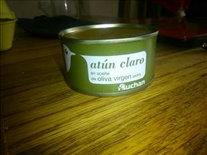 Auchan Atún Claro en Aceite de Oliva Virgen Extra