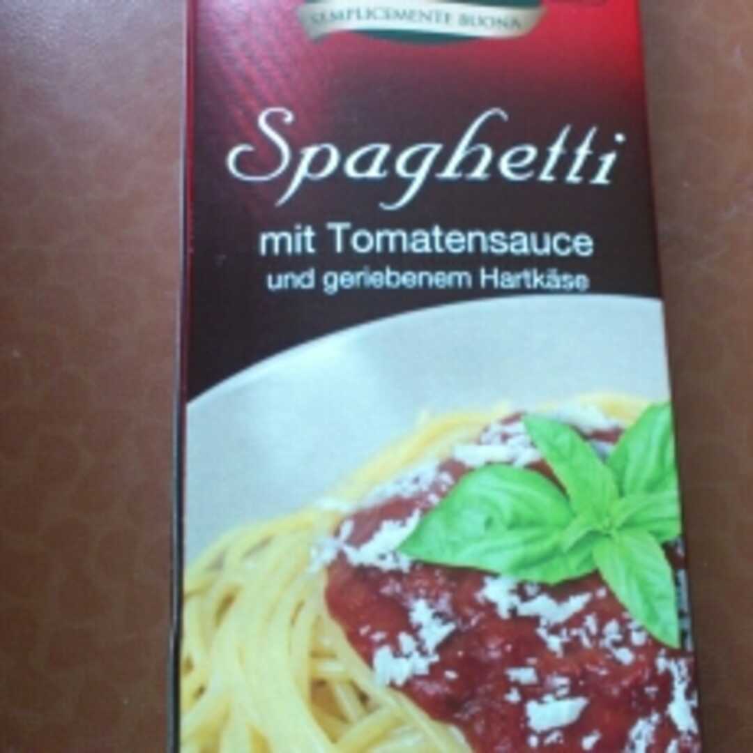 Aldi Spaghetti mit Tomatensauce