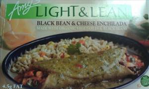 Amy's Light & Lean Black Bean & Cheese Enchiladas