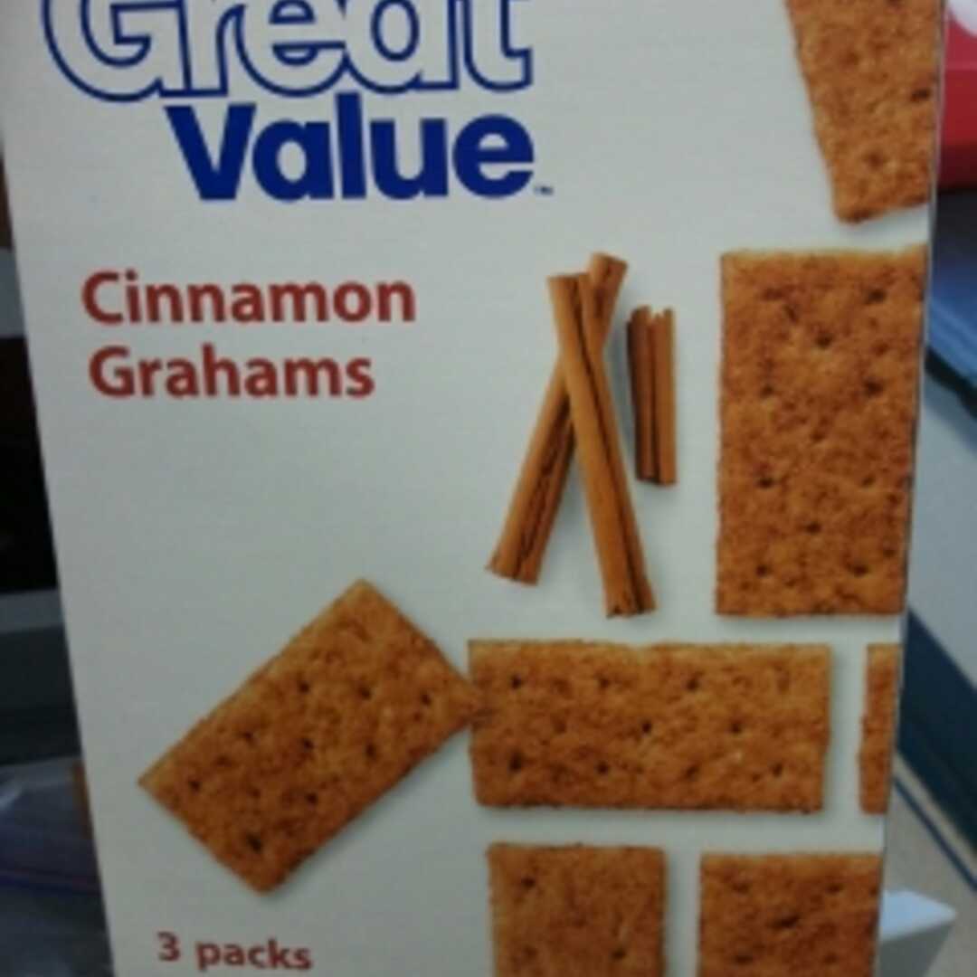 Great Value Cinnamon Graham Crackers